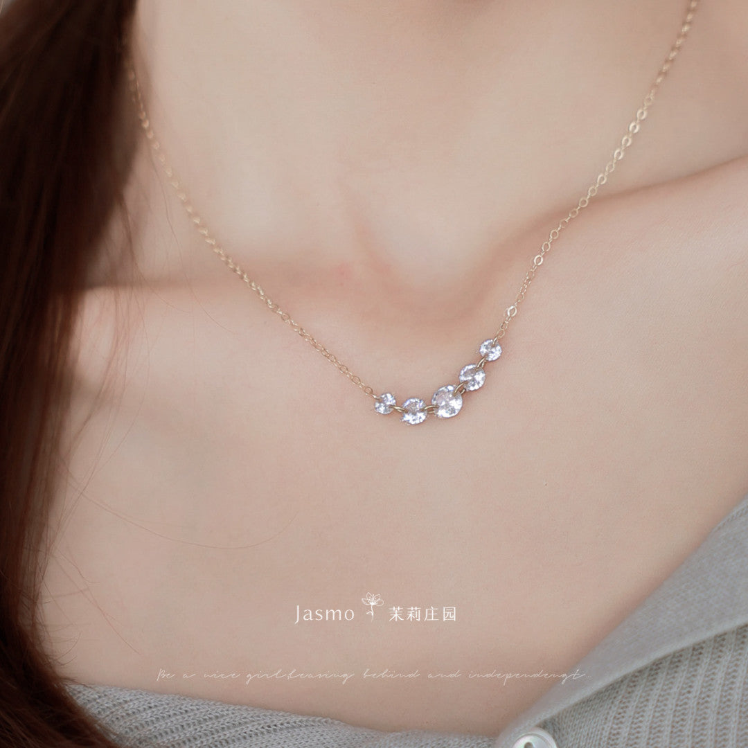 Minimalist Zircon Necklace