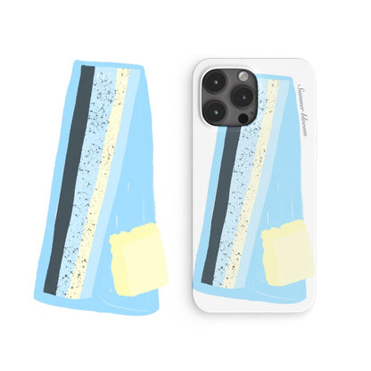 Mint Basque Printed Phone Case