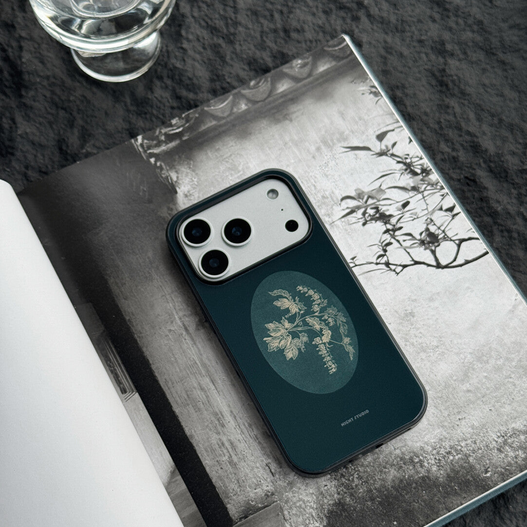 Mirror Flower Moon Phone Case | iPhone Case | Three Fleas
