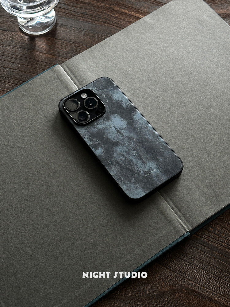 Misty Rust Blue Phone Case