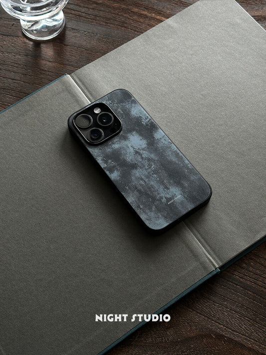 Misty Rust Blue Phone Case