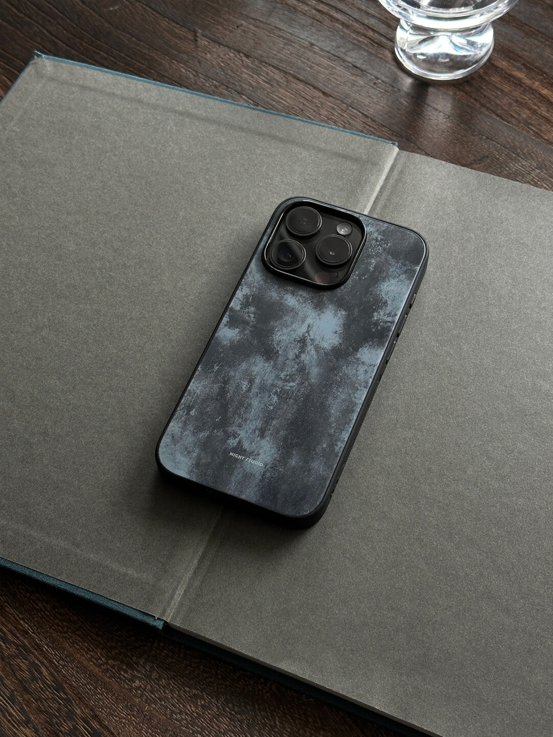 Misty Rust Blue Phone Case