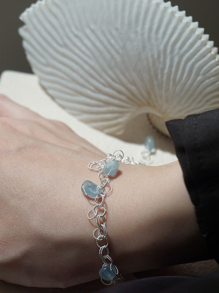 Morning Dew Silver Filigree Bracelet