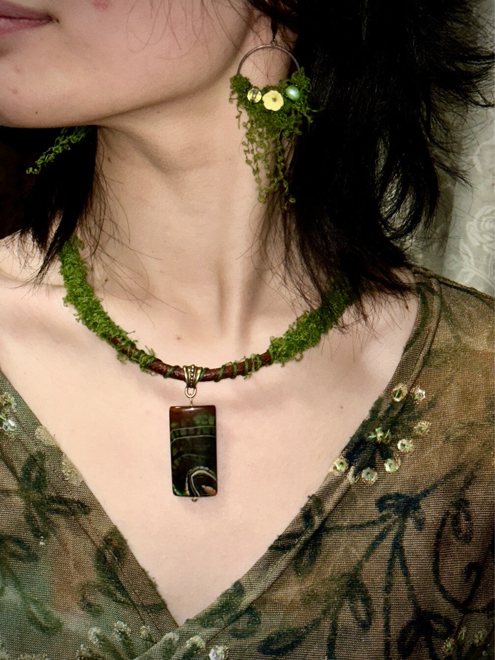 Moss Wanderer Necklace