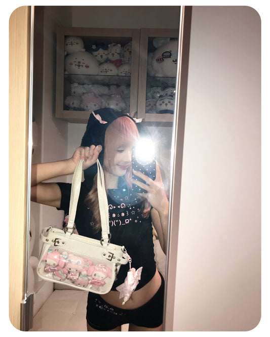 Moto Buckle Strap Ita Shoulder Bag | Bag | Three Fleas