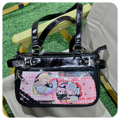 Moto Buckle Strap Ita Shoulder Bag | Bag | Three Fleas