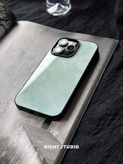 Mottled Cyan Phone Case