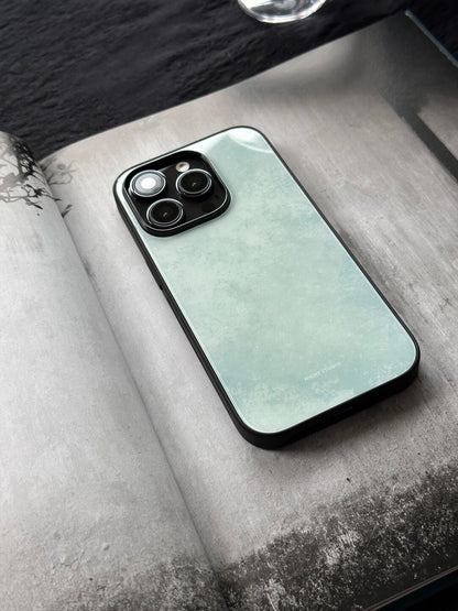 Mottled Cyan Phone Case