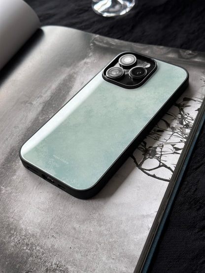 Mottled Cyan Phone Case