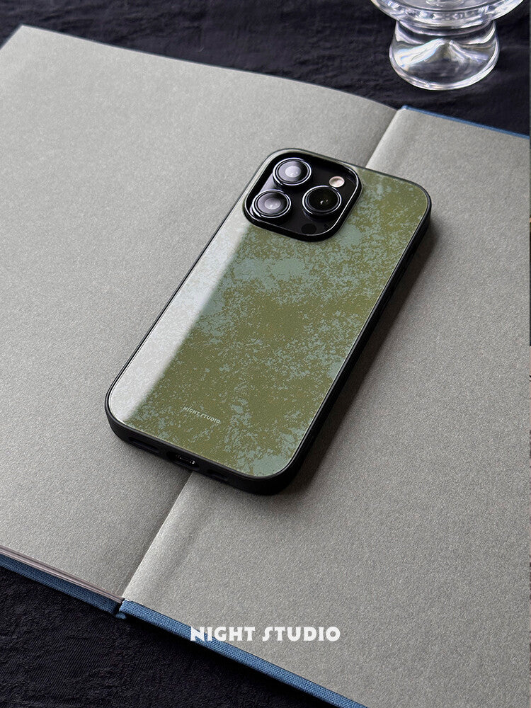 Mottled Green Phone Case