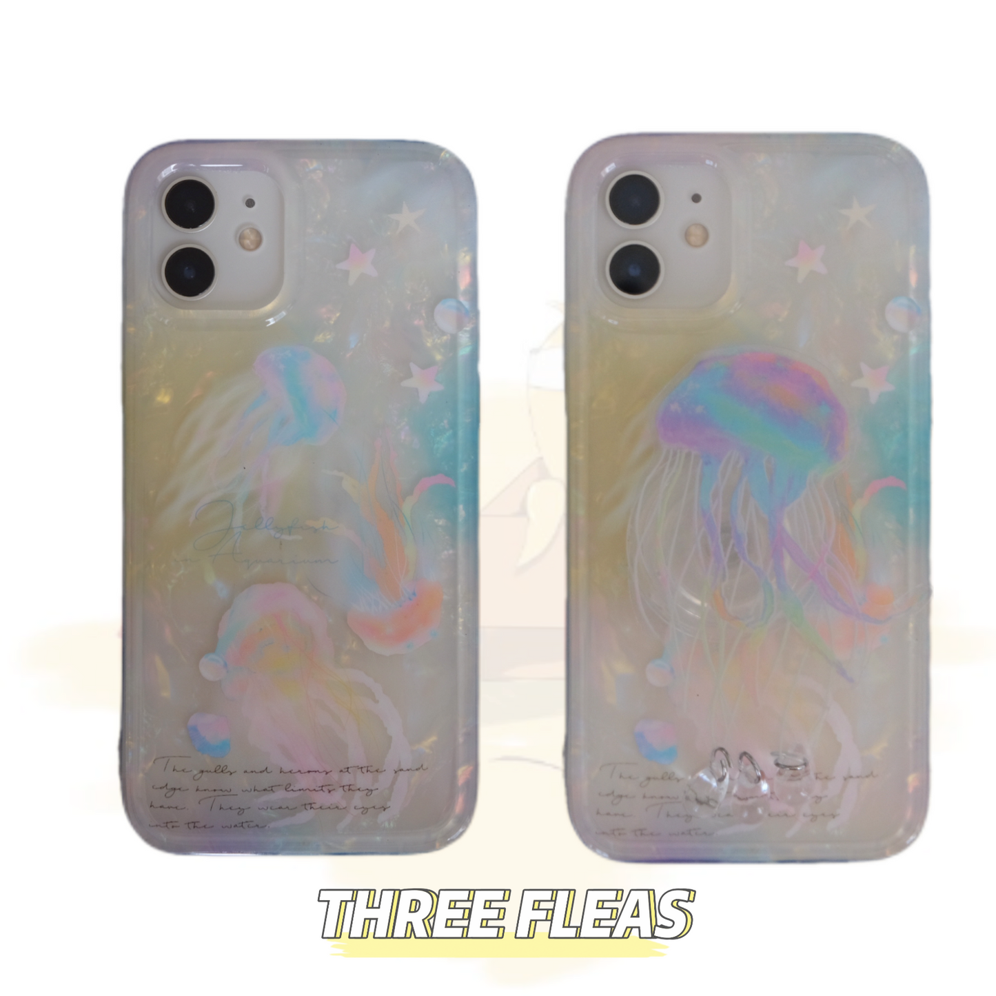 Mussel Jellyfish Printed Shinning Phone Case
