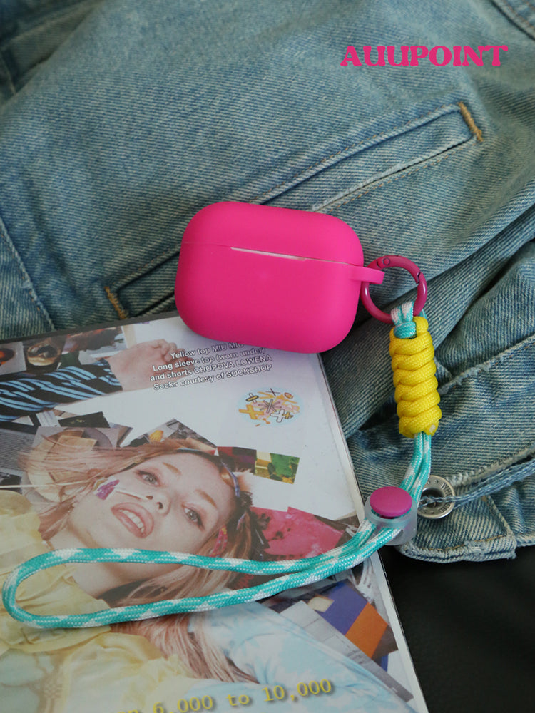 Neon Pink AirPods Case
