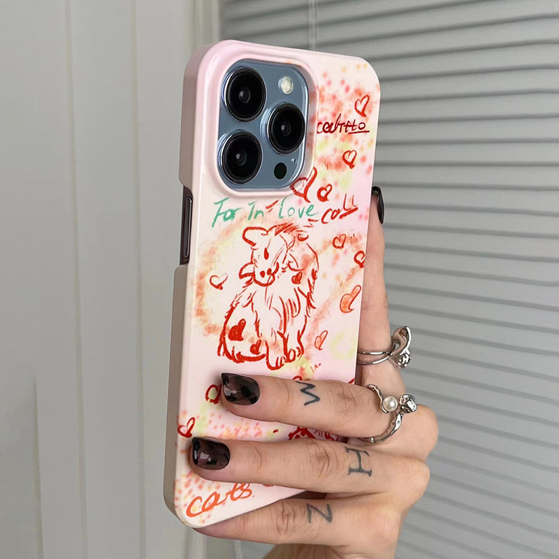Fall In Love with Cat Phone Case