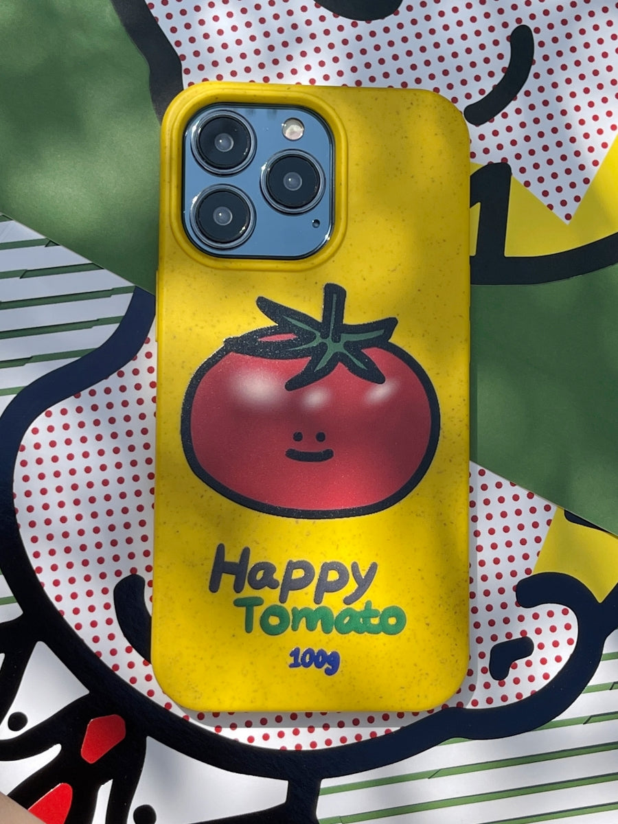 Happy Tomato Degradable Phone Case