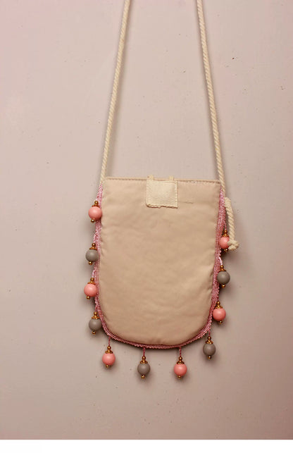 Boho Geometric Embroidered Crossbody Bag