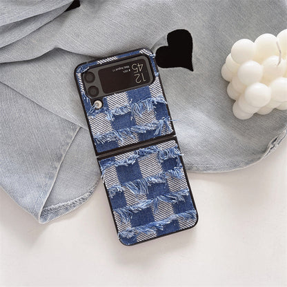 Y2k Tassel denim Galaxy Z-Flip 3/4 phone case