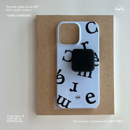 Simple Letters Phone Case