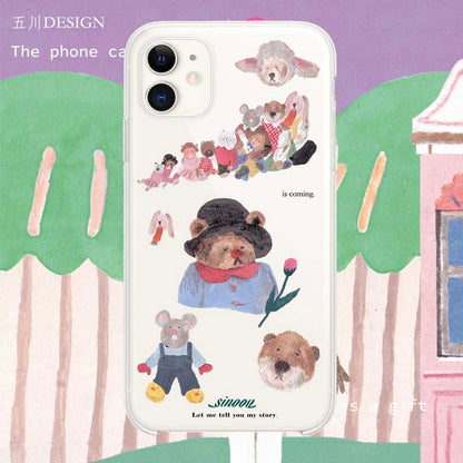 Fairy Tale Picture Book Print Phone Case