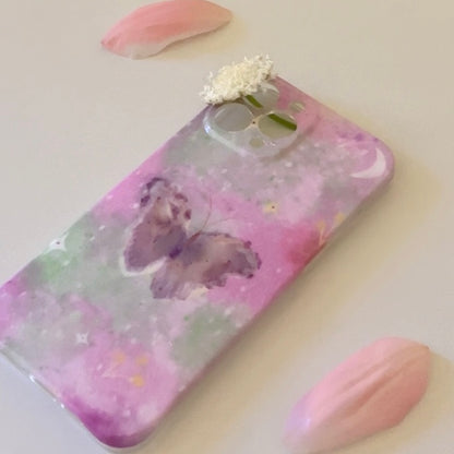 Dreamy Purple Butterfly Phone Case