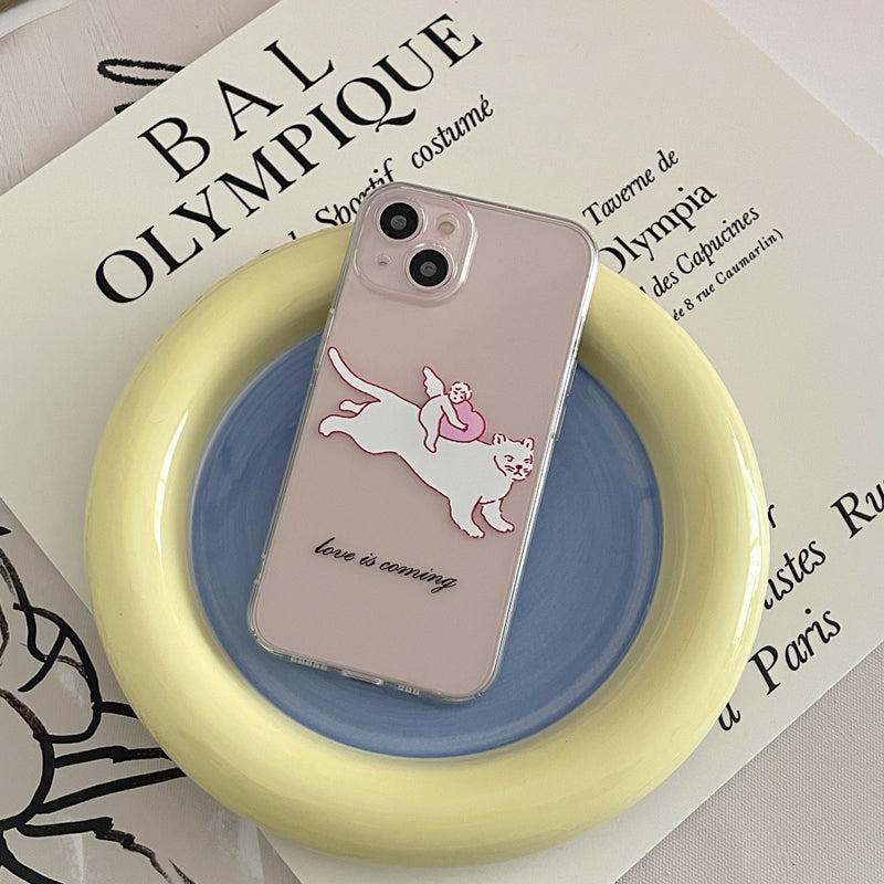 Love Is Coming Cupid Phone Case