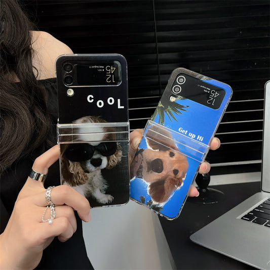 [ Meme Case ] Funny Dog Galaxy Z-Flip3/4 Phone Case