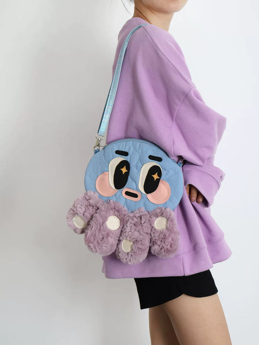 Cute Octopus Crossbody Bag