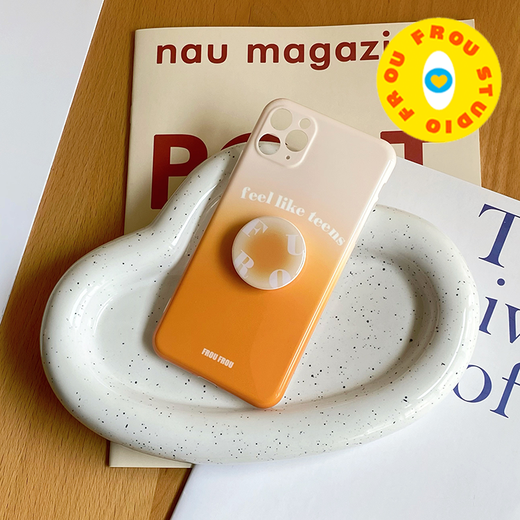 Feel Like Teens Orange Phone Case