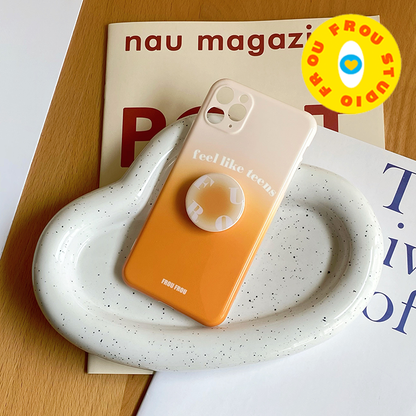 Feel Like Teens Orange Phone Case