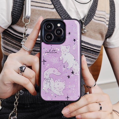 Pretty Kitten Purple Phone case