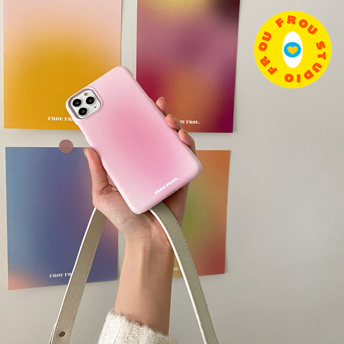 Simple Pink Gradient Phone Case