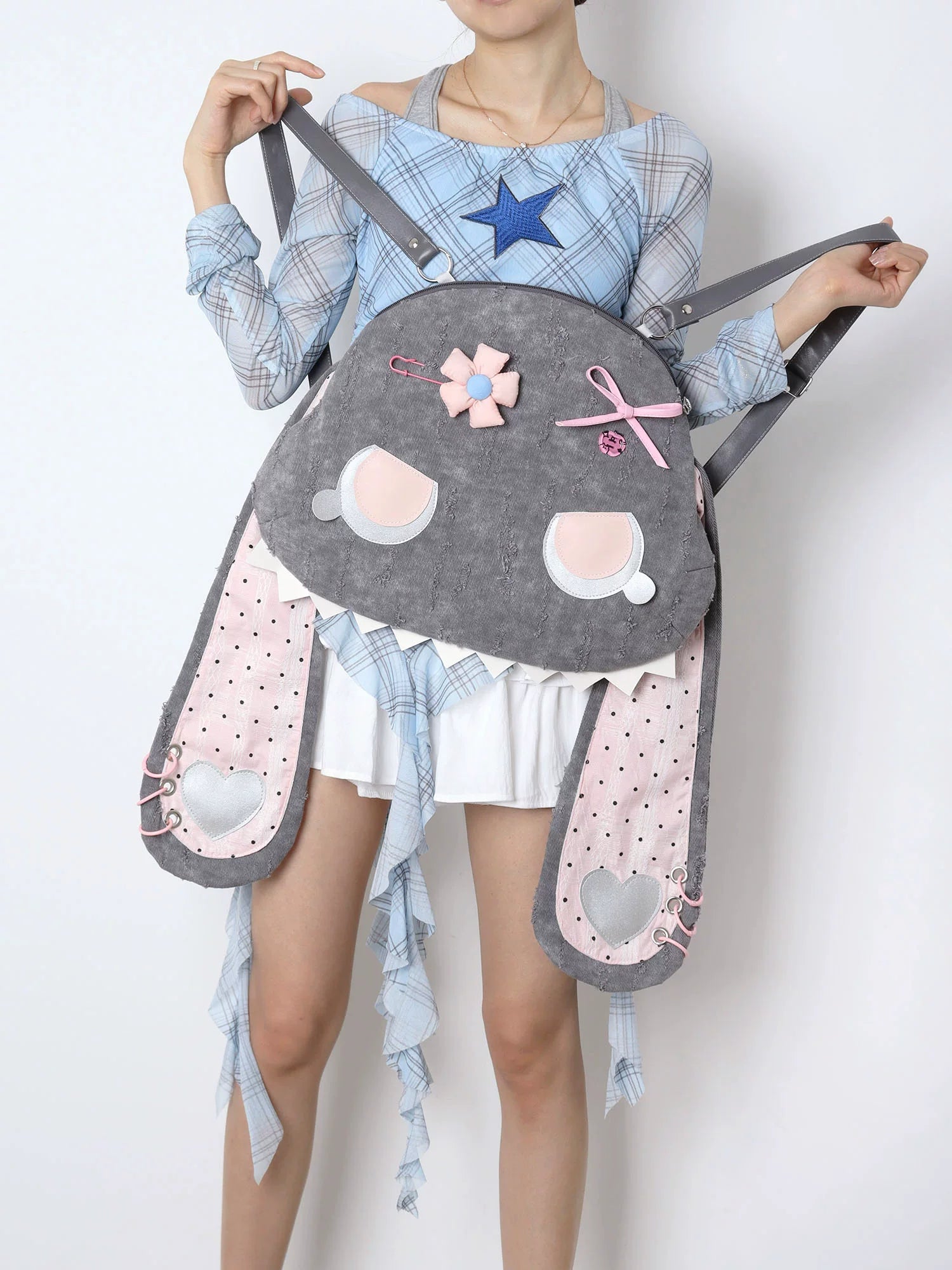 Bunny 2-Way Convertible Backpack & Crossbody Bag | Bag | Three Fleas