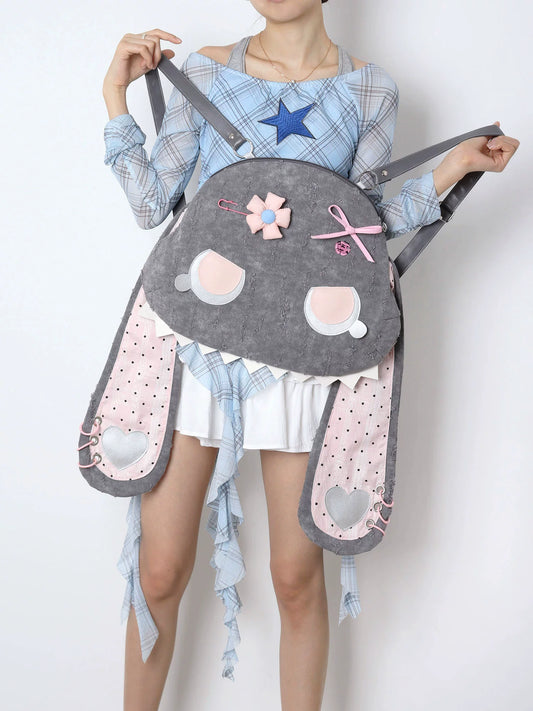 Bunny 2-Way Convertible Backpack & Crossbody Bag | Bag | Three Fleas