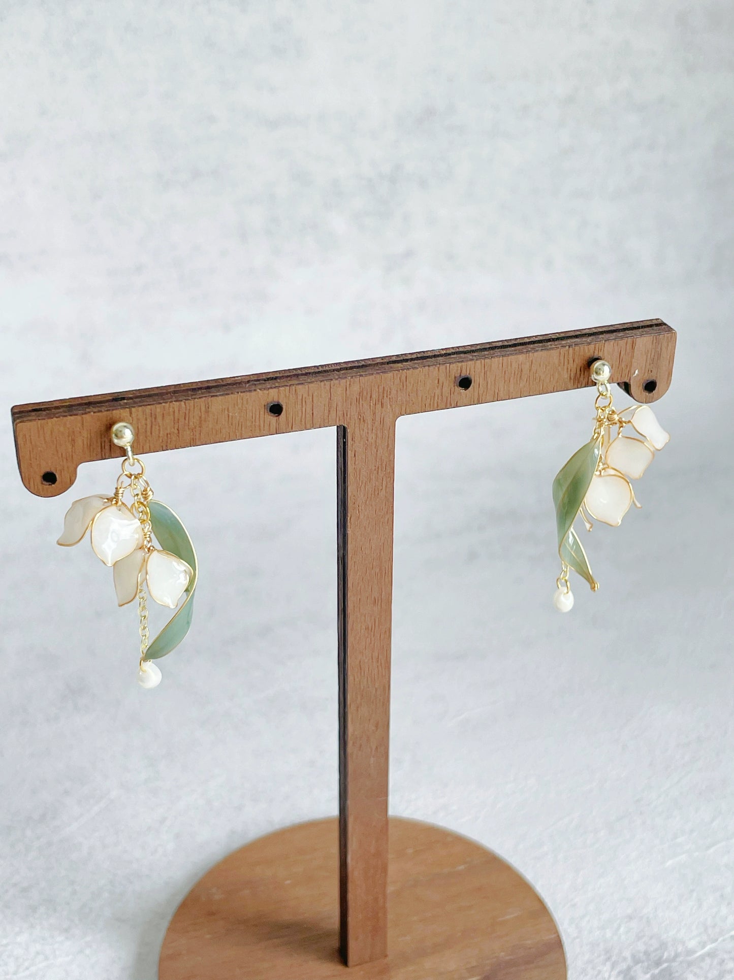 Original Winding Lily of the Valley Earrings