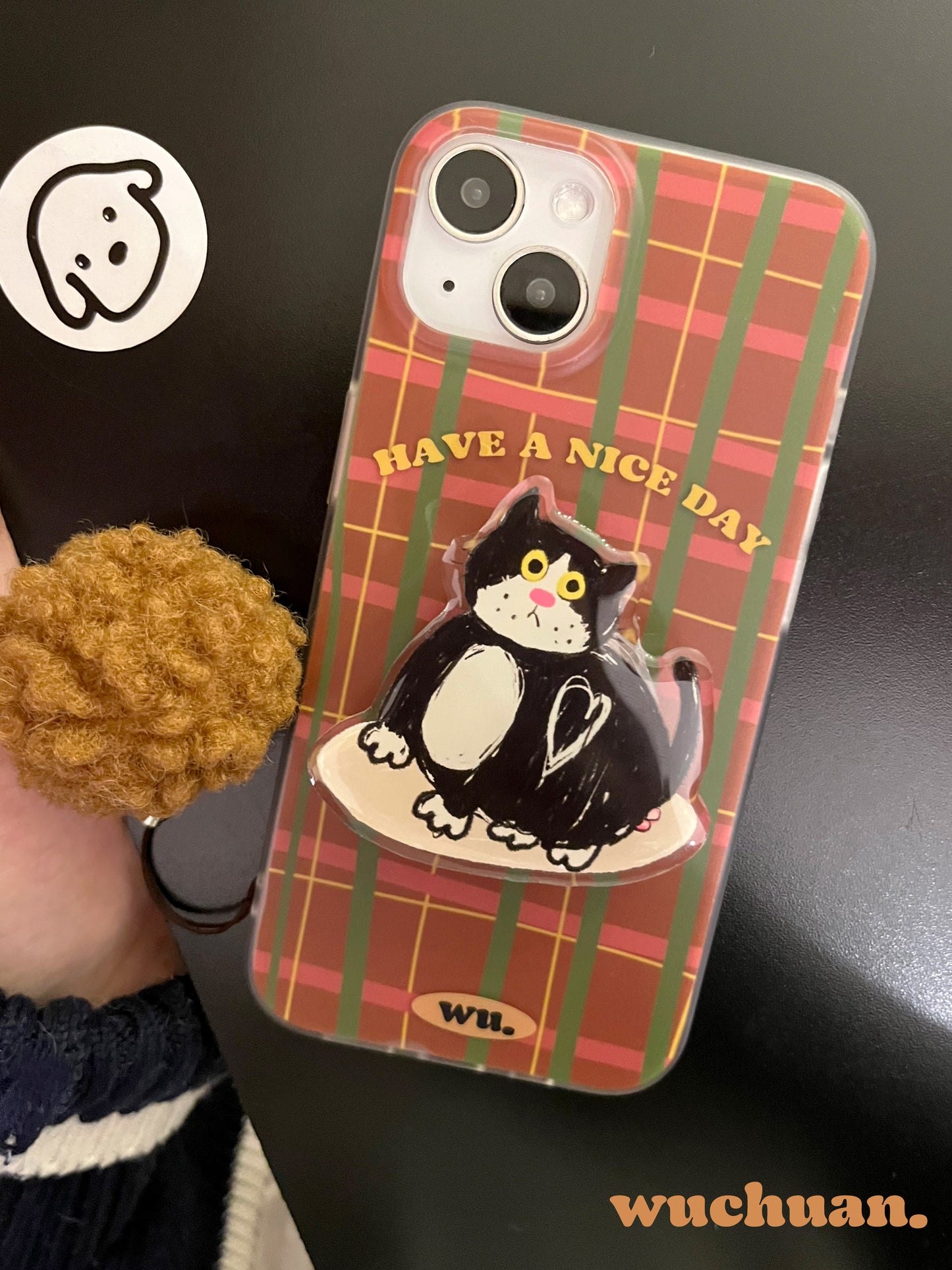 Cow Cat Phone Case