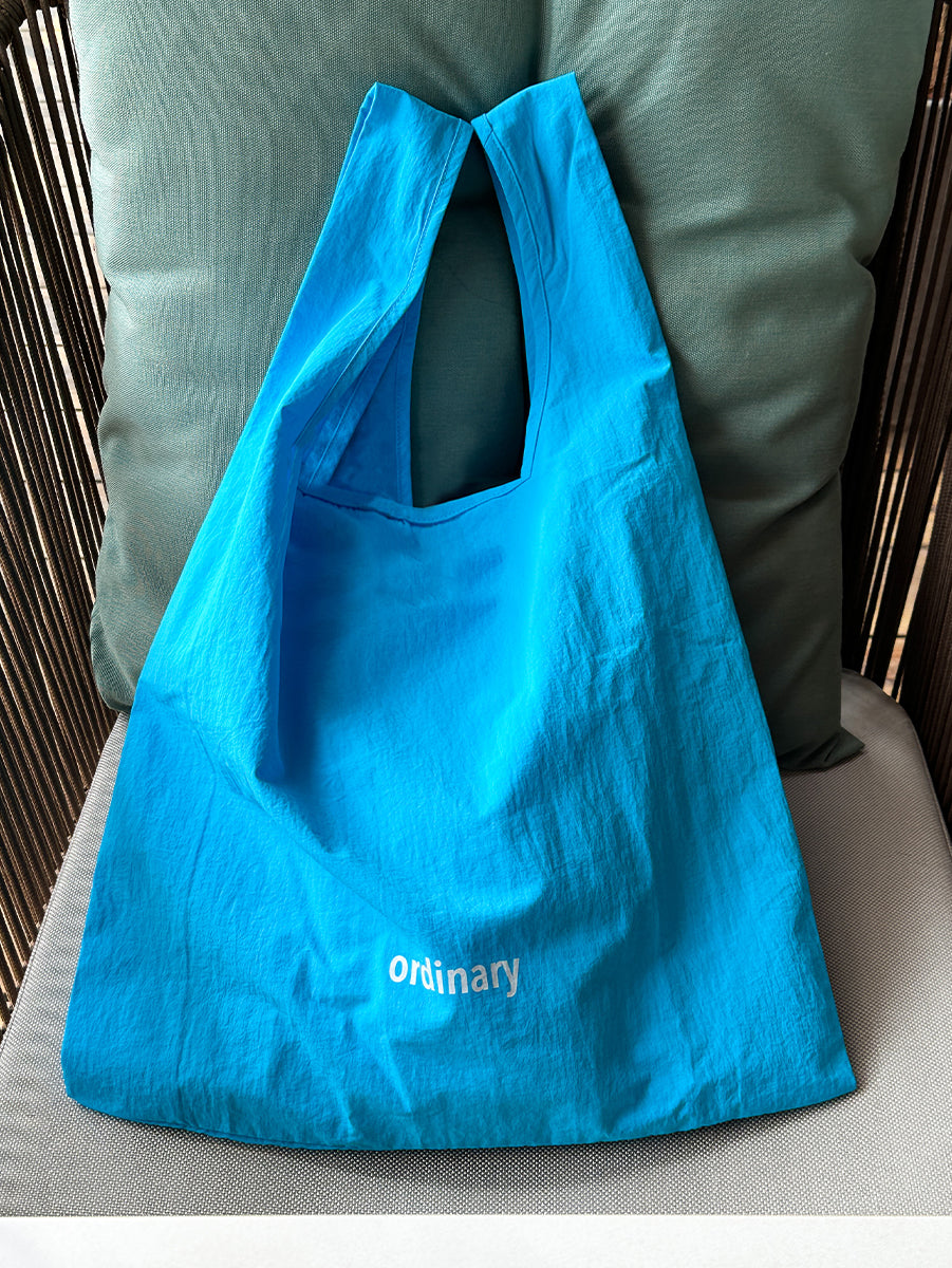 Blue and Green Waterproof Simple Handbag