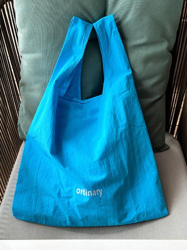Blue and Green Waterproof Simple Handbag