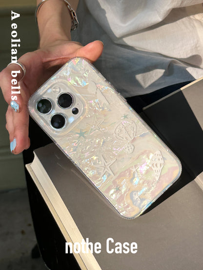 Shell Laser Double Layer Phone Case
