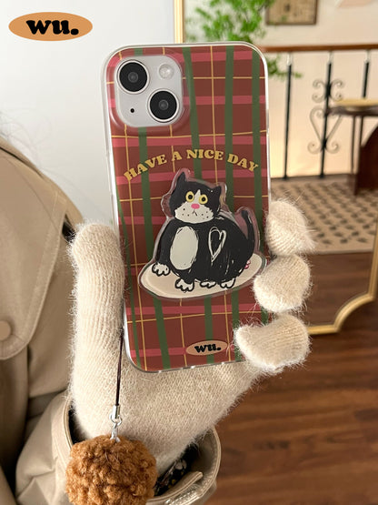 Cow Cat Phone Case