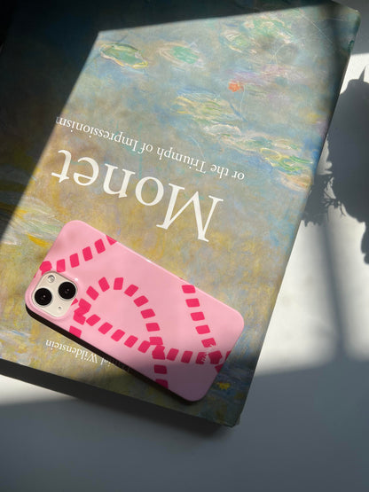Pink Baseball Phone Case