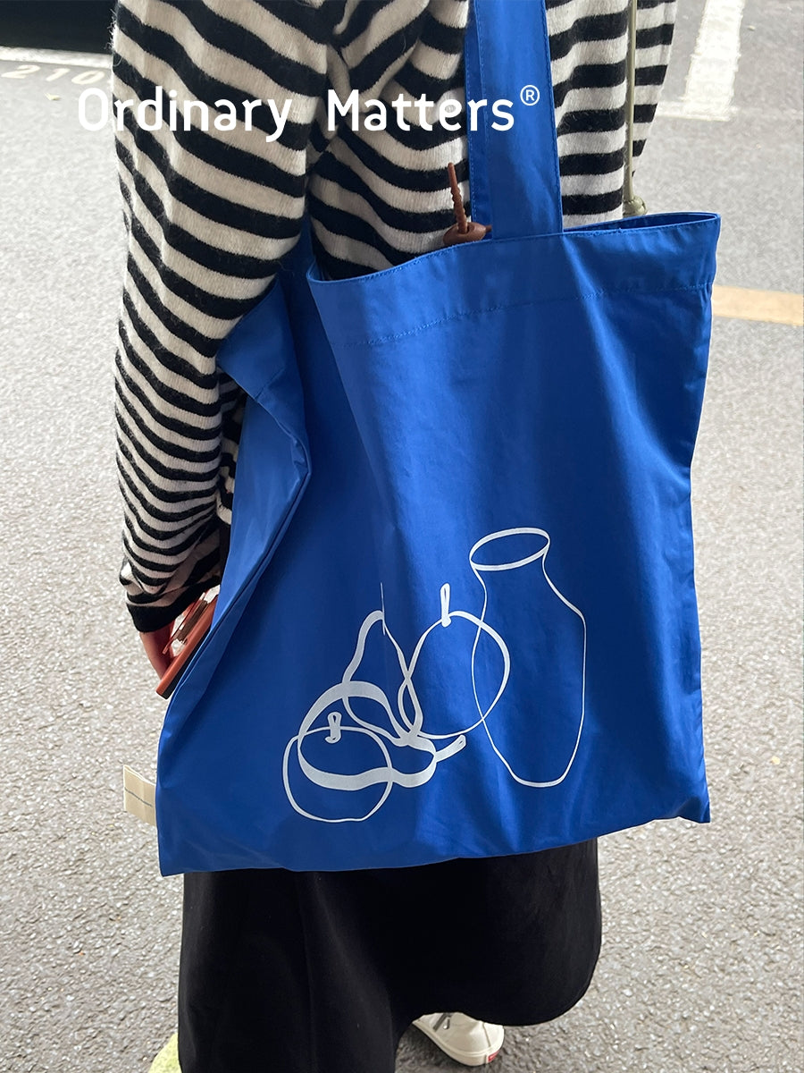 Original Sketch Eco Pink Blue Orange Bags