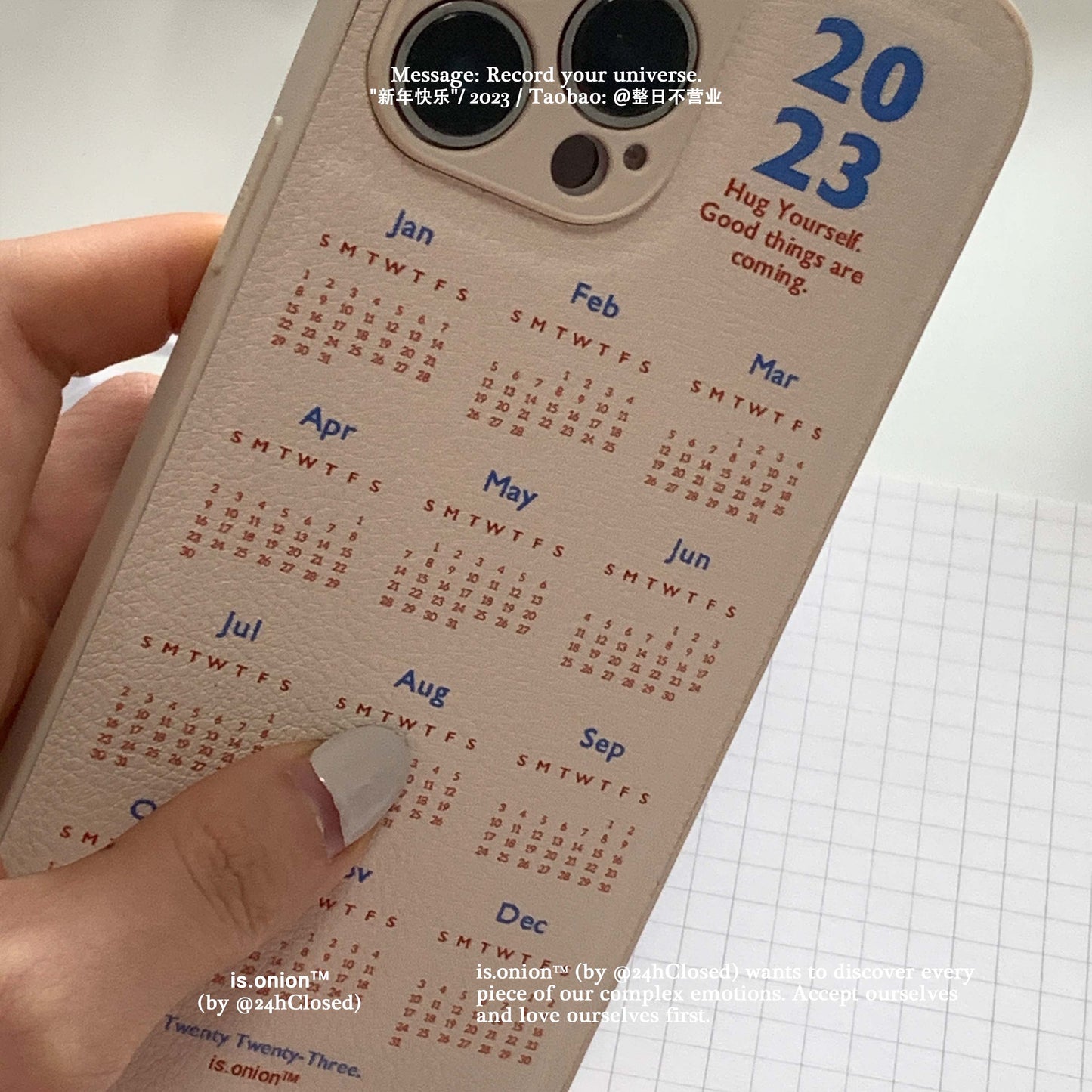 2023 Calendar Phone Case