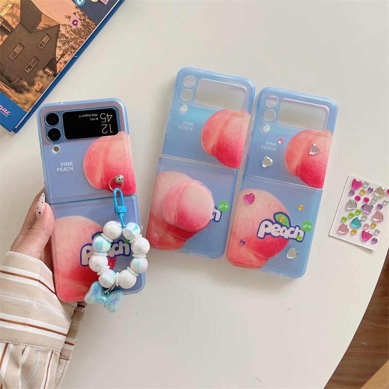 Sweet Peach Galaxy Z Flip3/4 Phone Case