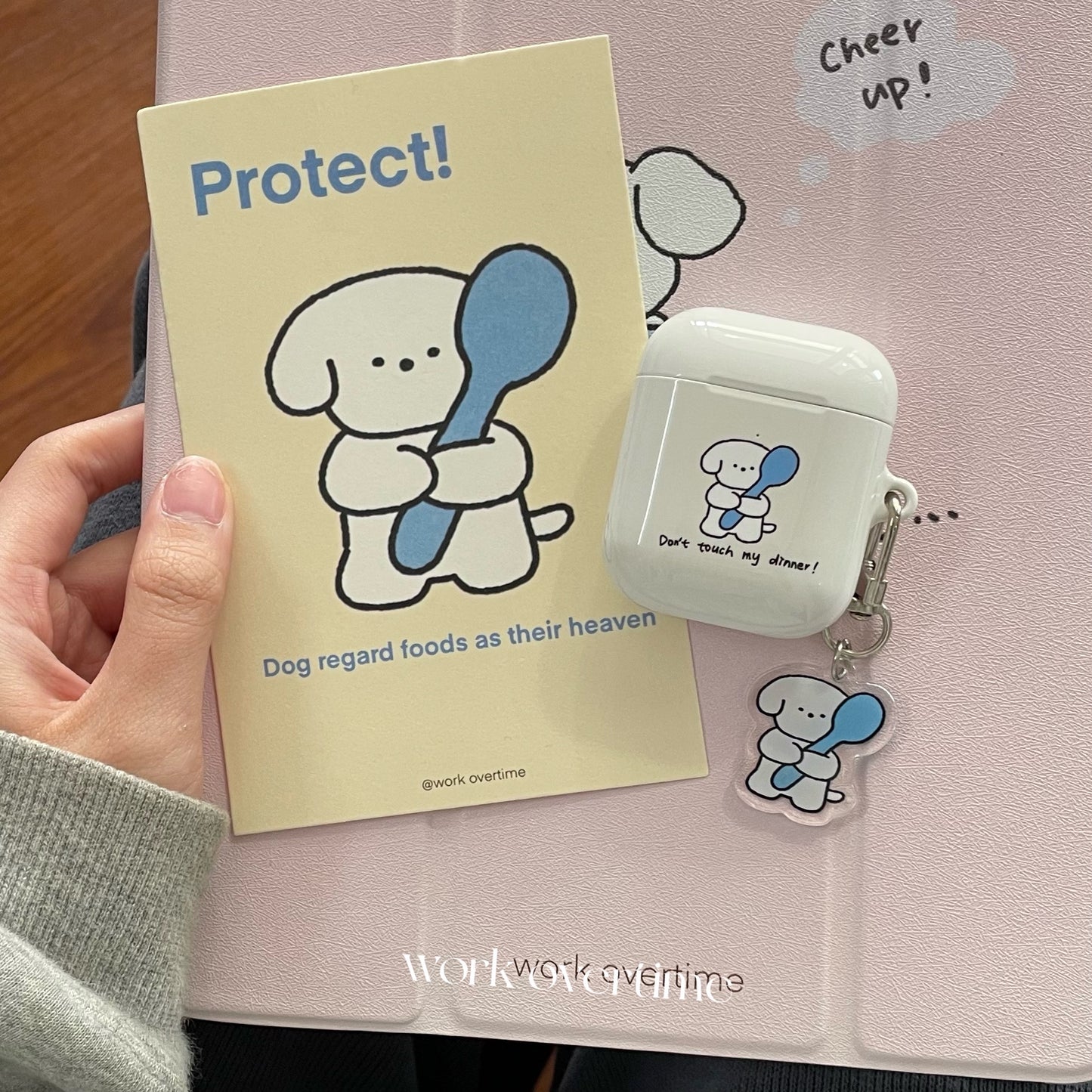 Puppy Eating AirPods Case