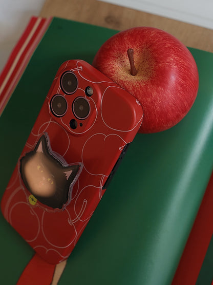 Red Cherry Apple Phone Case