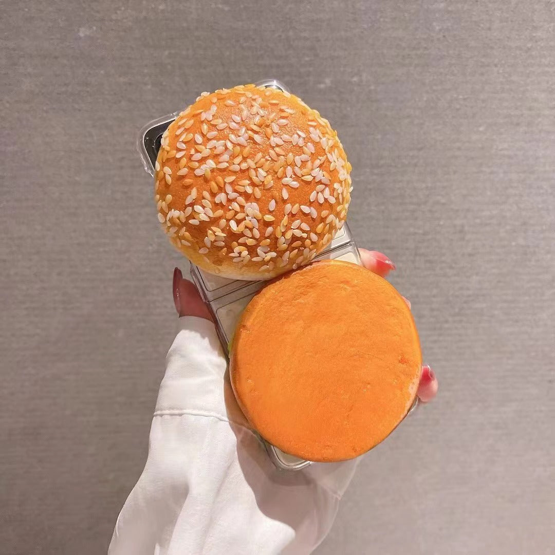 Funny hamburger Galaxy Z-Flip3/4 phone case