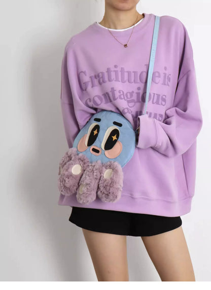 Cute Octopus Crossbody Bag