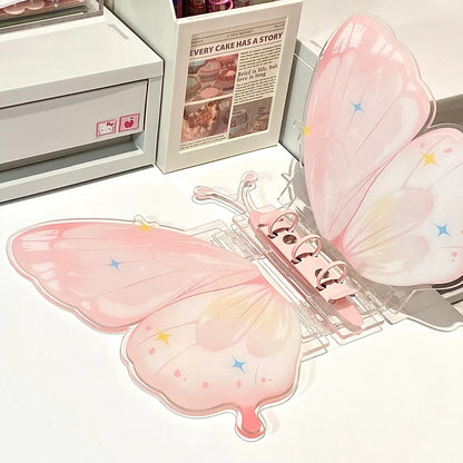 Pink Butterfly Folder