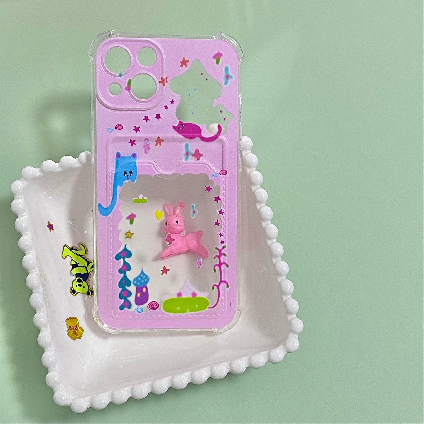 Y2k Pink Cat Phone Case