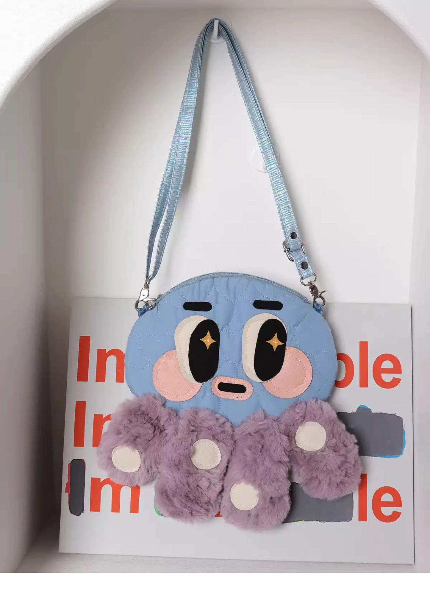 Cute Octopus Crossbody Bag