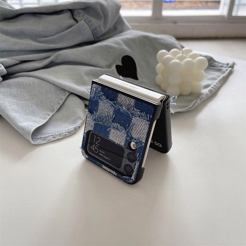 Y2k Tassel denim Galaxy Z-Flip 3/4 phone case